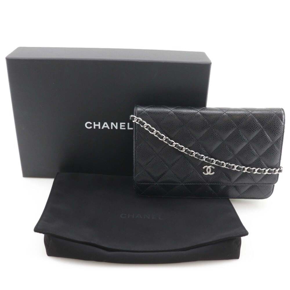 CHANEL Black Caviar Leather Wallet - Picture 14 of 14